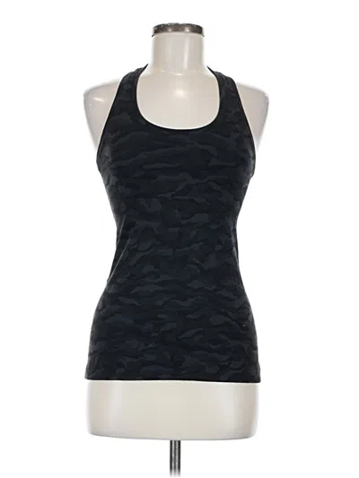 Pre-owned Lululemon Athletica Active Tank Top In Black