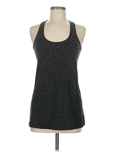 Pre-owned Lululemon Athletica Active Tank Top In Black