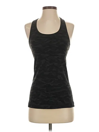 Pre-owned Lululemon Athletica Active Tank Top In Black