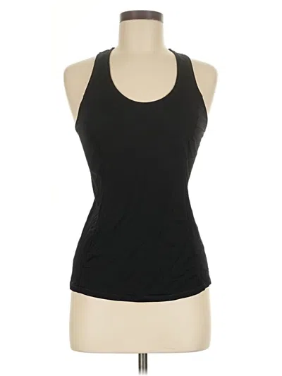 Pre-owned Lululemon Athletica Active Tank Top In Black
