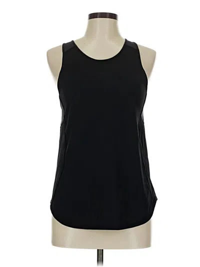 Pre-owned Lululemon Athletica Active Tank Top In Black