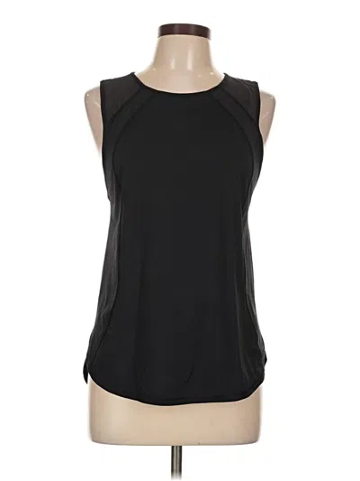 Pre-owned Lululemon Athletica Active Tank Top In Black