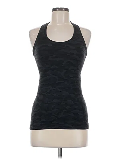 Pre-owned Lululemon Athletica Active Tank Top In Black