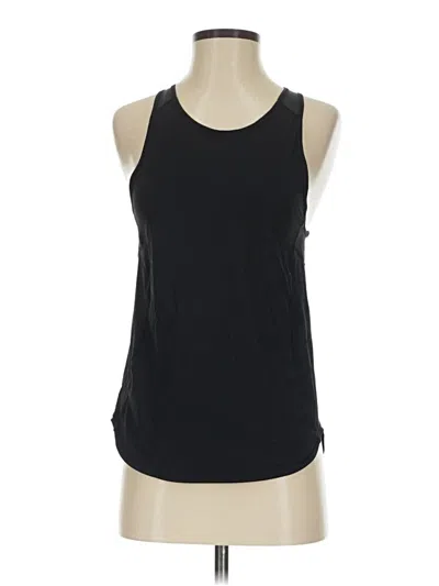 Pre-owned Lululemon Athletica Active Tank Top In Black