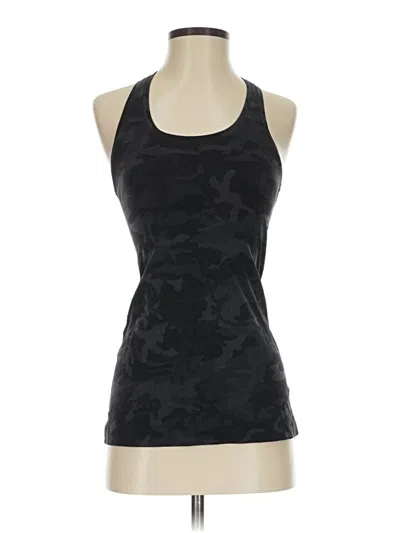 Pre-owned Lululemon Athletica Active Tank Top In Black