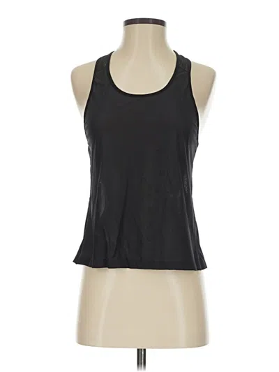Pre-owned Lululemon Athletica Active Tank Top In Black