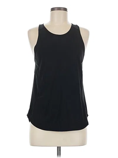 Pre-owned Lululemon Athletica Active Tank Top In Black
