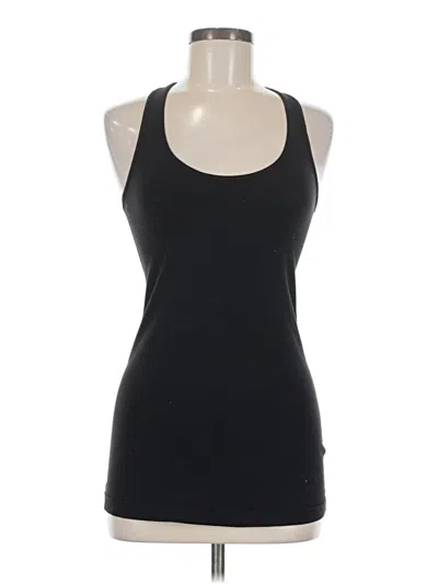 Pre-owned Lululemon Athletica Active Tank Top In Black