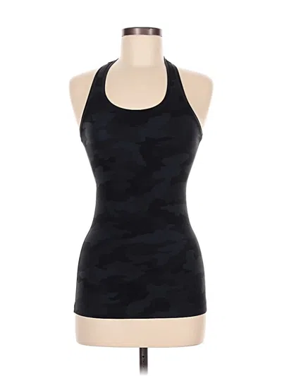 Pre-owned Lululemon Athletica Active Tank Top In Black