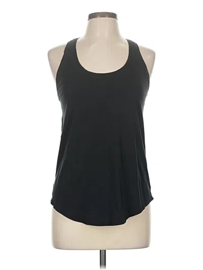 Pre-owned Lululemon Athletica Active Tank Top In Black