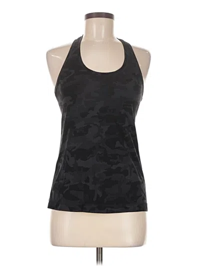 Pre-owned Lululemon Athletica Active Tank Top In Black