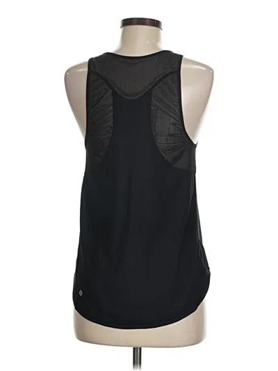 Pre-owned Lululemon Athletica Active Tank Top In Black