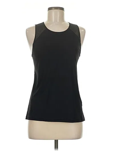 Pre-owned Lululemon Athletica Active Tank Top In Black