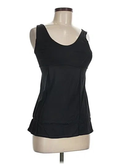 Pre-owned Lululemon Athletica Active Tank Top In Black