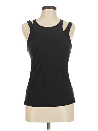 Pre-owned Lululemon Athletica Active Tank Top In Black