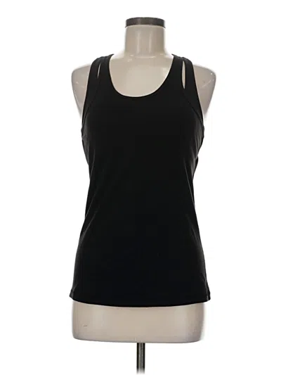 Pre-owned Lululemon Athletica Active Tank Top In Black