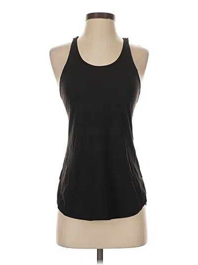 Pre-owned Lululemon Athletica Active Tank Top In Black