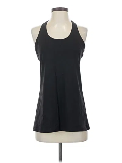 Pre-owned Lululemon Athletica Active Tank Top In Black