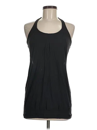 Pre-owned Lululemon Athletica Active Tank Top In Black
