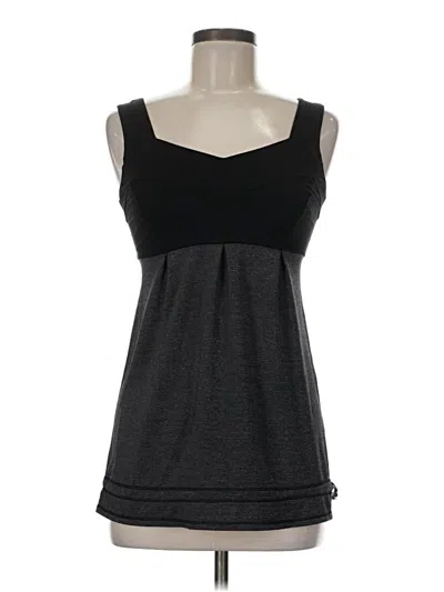 Pre-owned Lululemon Athletica Active Tank Top In Black
