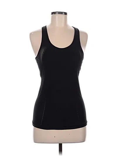 Pre-owned Lululemon Athletica Active Tank Top In Black