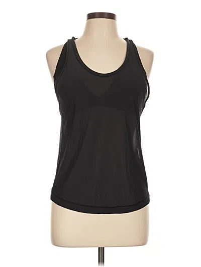 Pre-owned Lululemon Athletica Active Tank Top In Black
