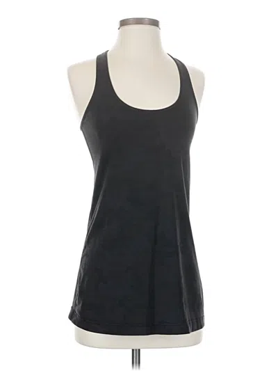 Pre-owned Lululemon Athletica Active Tank Top In Black