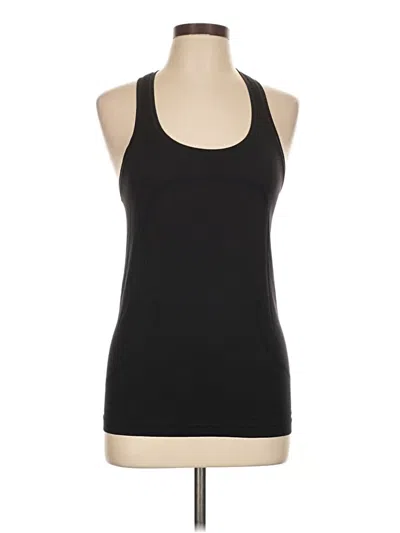Pre-owned Lululemon Athletica Active Tank Top In Black