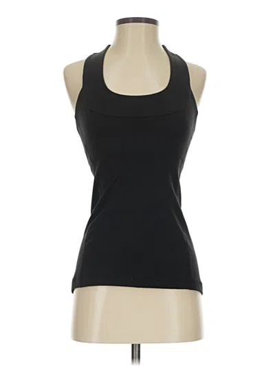 Pre-owned Lululemon Athletica Active Tank Top In Black