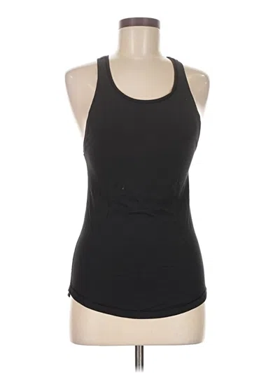 Pre-owned Lululemon Athletica Active Tank Top In Black