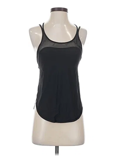 Pre-owned Lululemon Athletica Active Tank Top In Black