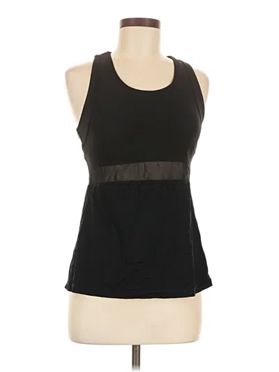 Pre-owned Lululemon Athletica Active Tank Top In Black