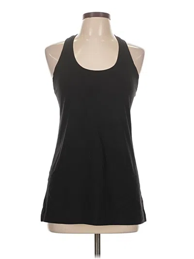 Pre-owned Lululemon Athletica Active Tank Top In Black