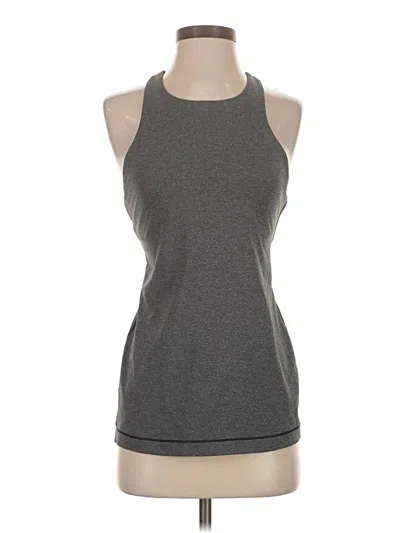 Pre-owned Lululemon Athletica Active Tank Top In Black