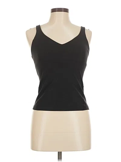 Pre-owned Lululemon Athletica Active Tank Top In Black