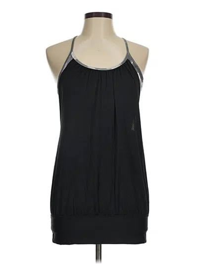 Pre-owned Lululemon Athletica Active Tank Top In Black