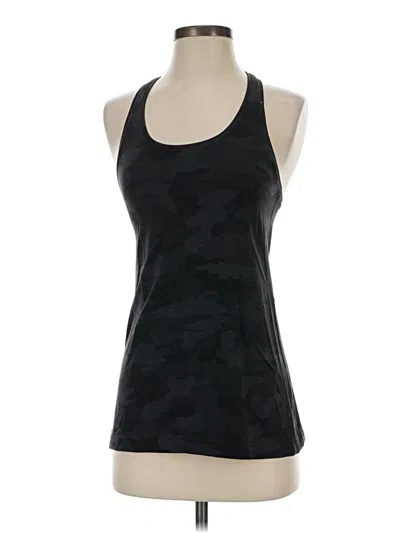 Pre-owned Lululemon Athletica Active Tank Top In Black