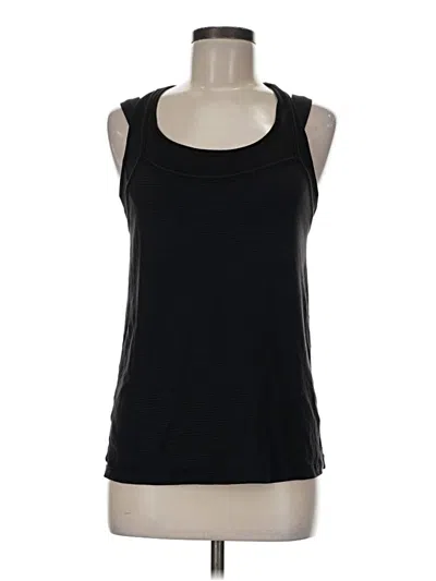 Pre-owned Lululemon Athletica Active Tank Top In Black