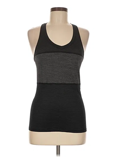 Pre-owned Lululemon Athletica Active Tank Top In Black