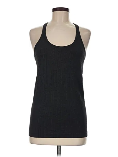 Pre-owned Lululemon Athletica Active Tank Top In Black