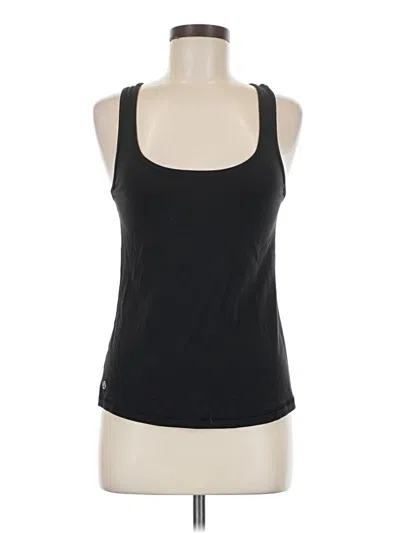 Pre-owned Lululemon Athletica Active Tank Top In Black