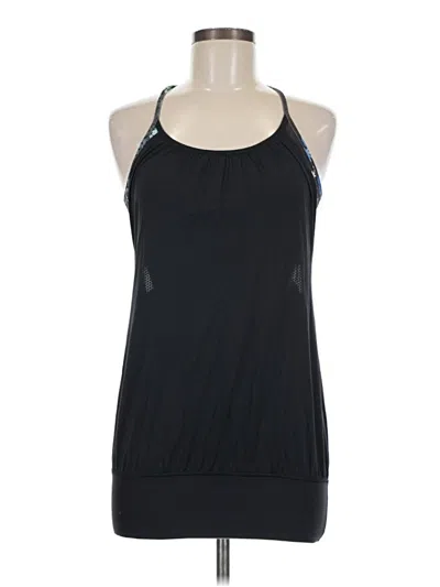 Pre-owned Lululemon Athletica Active Tank Top In Black