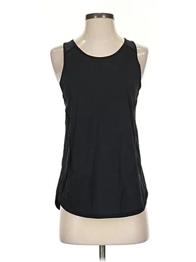 Pre-owned Lululemon Athletica Active Tank Top In Black