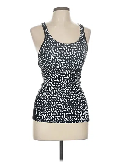 Pre-owned Lululemon Athletica Active Tank Top In Black
