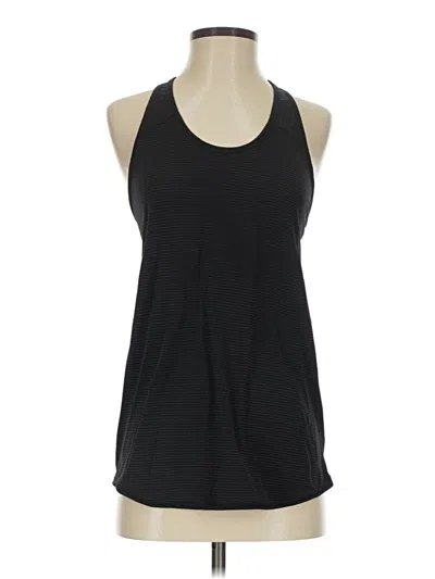 Pre-owned Lululemon Athletica Active Tank Top In Black