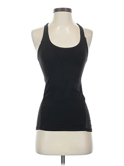 Pre-owned Lululemon Athletica Active Tank Top In Black