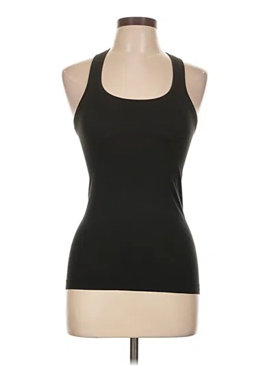 Pre-owned Lululemon Athletica Active Tank Top In Black