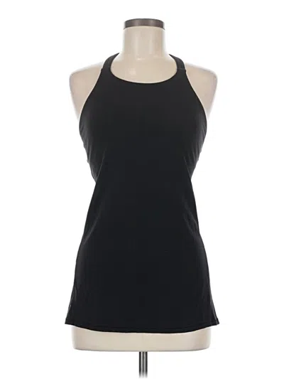 Pre-owned Lululemon Athletica Active Tank Top In Black