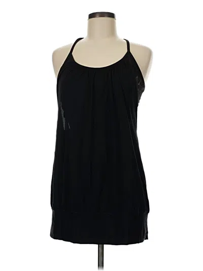 Pre-owned Lululemon Athletica Active Tank Top In Black