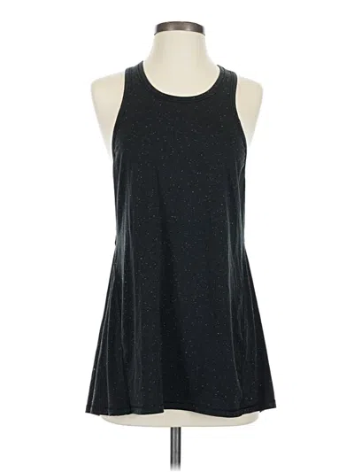 Pre-owned Lululemon Athletica Active Tank Top In Black